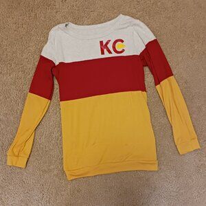 Kansas City Chiefs  long sleeve {Size-S}